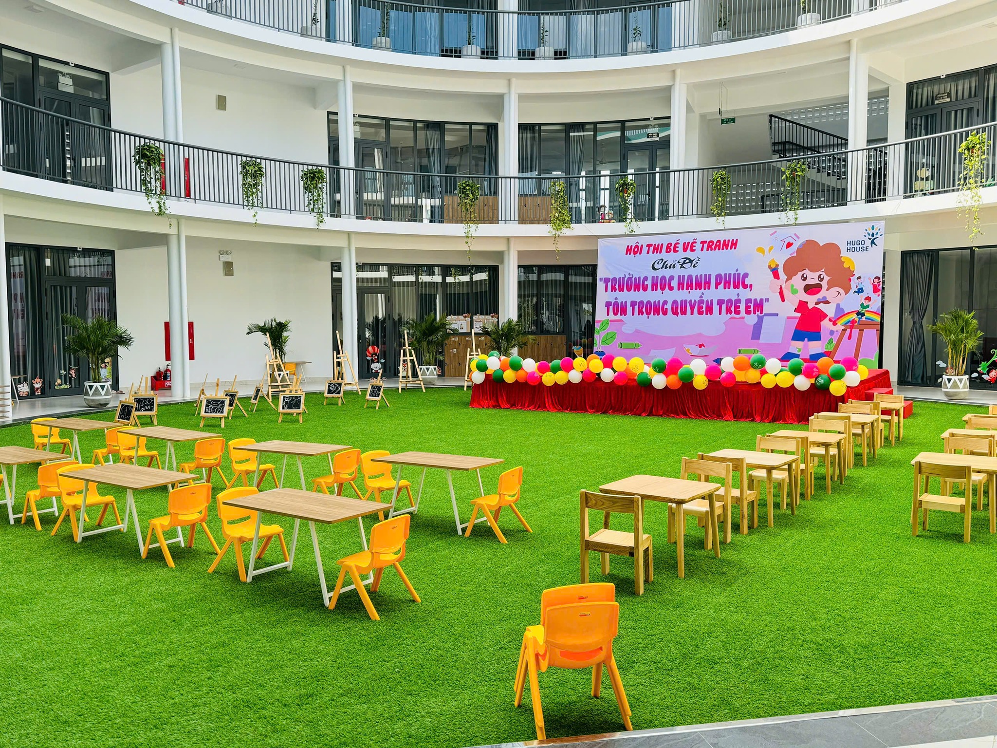  CUỘC THI VẼ TRANH “TRƯỜNG HỌC HẠNH PHÚC, TÔN TRỌNG QUYỀN TRẺ EM