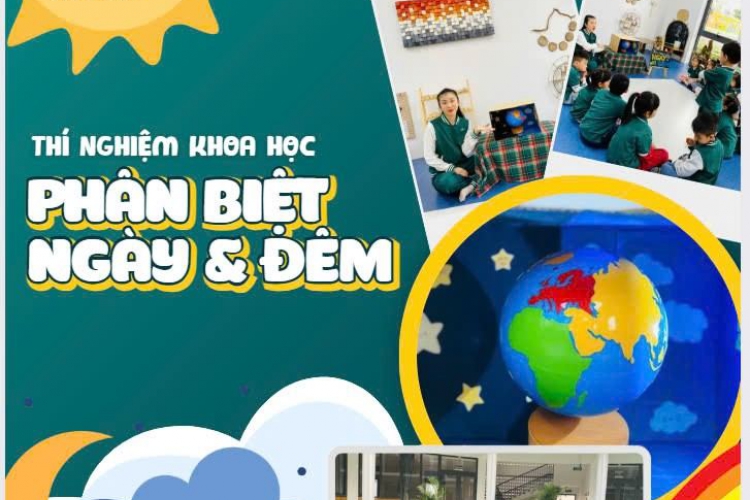 KHÁM PHÁ BÍ ẨN NGÀY & ĐÊM CÙNG CÁC NHÀ KHOA HỌC NHÍ CỦA CÁC BÉ HUGO HOUSE HẢI PHÒNG