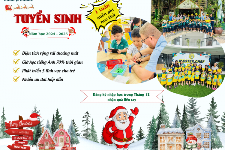 Hugo House tuyển sinh năm học 2024-2025