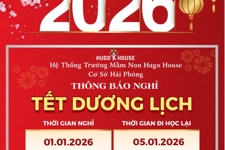 THÔNG BÁO THAY ĐỔI LỊCH NGHỈ TẾT DƯƠNG LỊCH