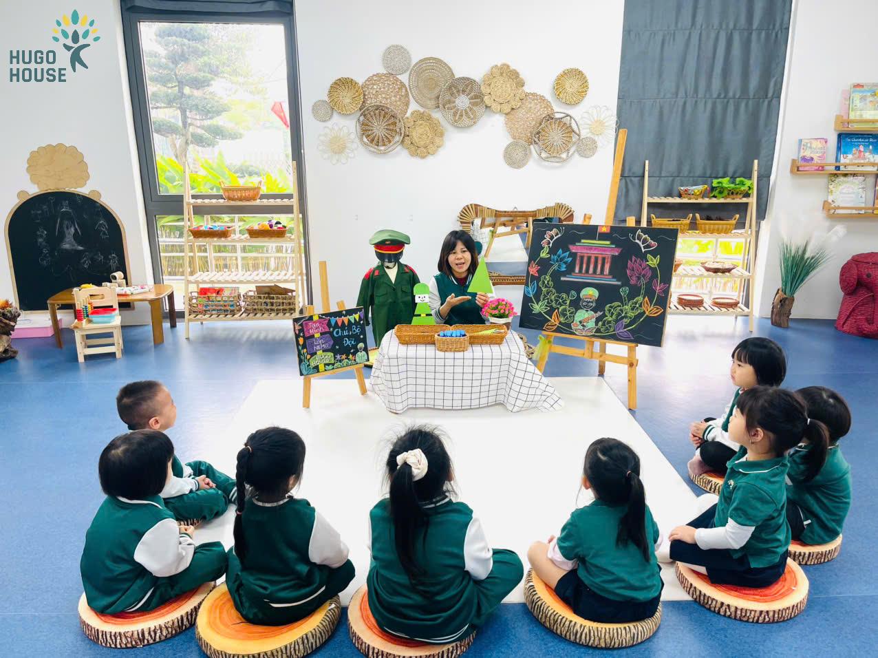 BÉ KHÉO TAY TẠO CHÚ BỘ ĐỘI THÂN THƯƠNG