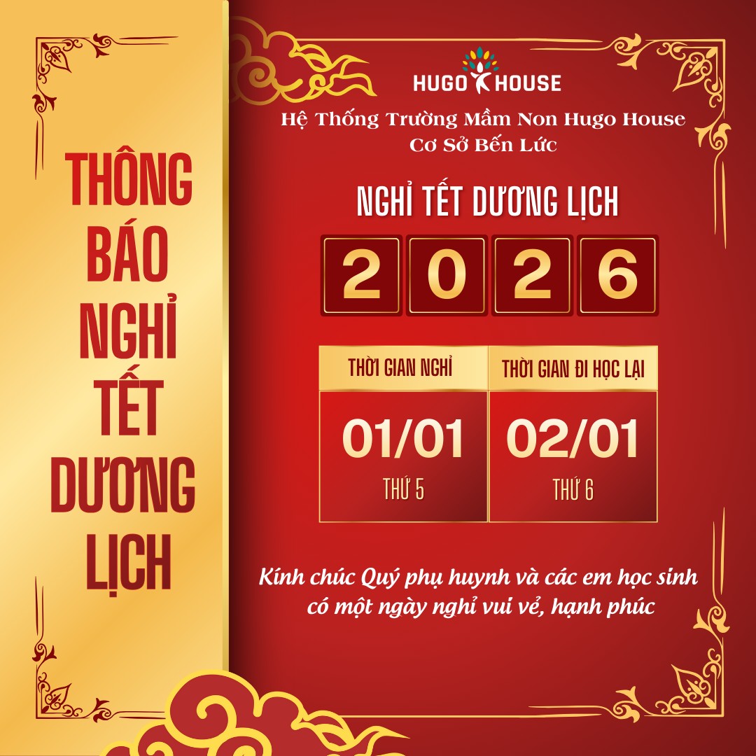 THÔNG BÁO NGHỈ TẾT DƯƠNG LỊCH 2026
