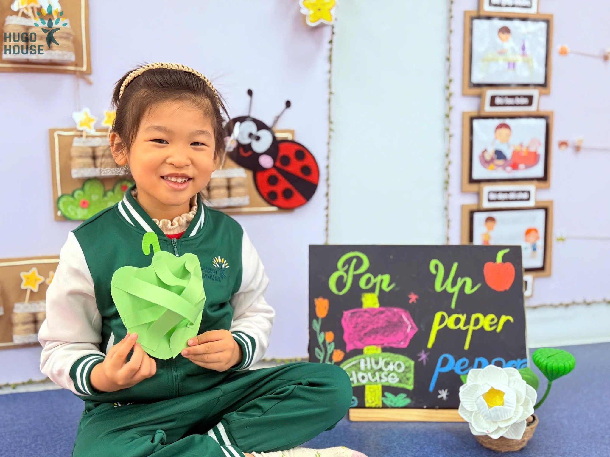  POP UP PAPER PEPPERS - TRÁI ỚT SẮC MÀU