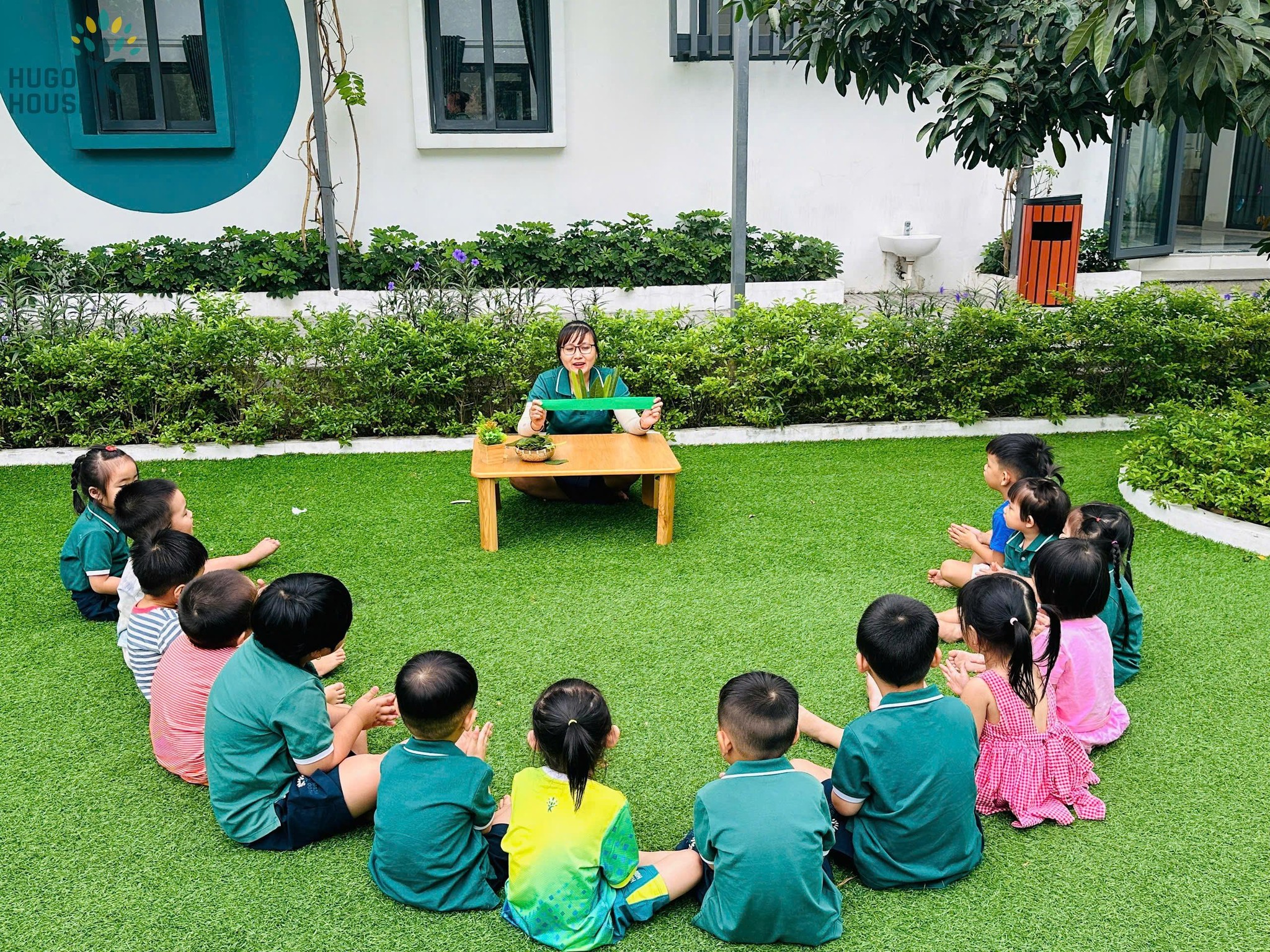 MÀU XANH CỦA LÁ - NIỀM TỰ HÀO CỦA BÉ