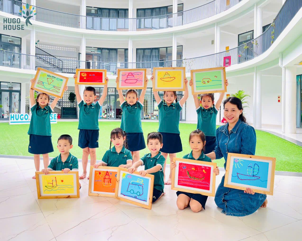SẮC MÀU TUỔI THƠ CỦA NHỮNG HỌA SĨ NHÍ