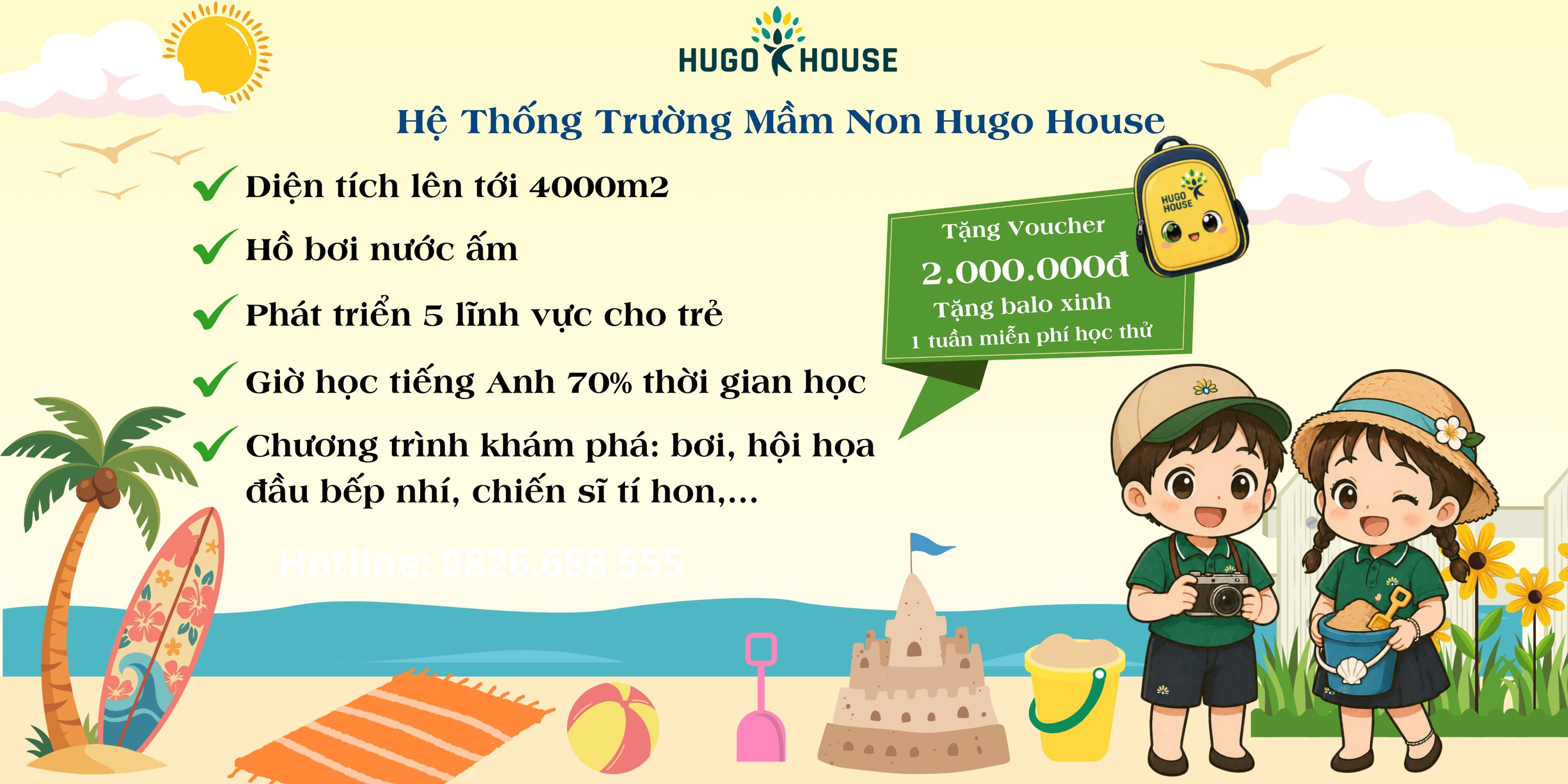 CHÀO HÈ RỰC RỠ – KHÁM PHÁ THẾ GIỚI DIỆU KỲ CÙNG BÉ YÊU