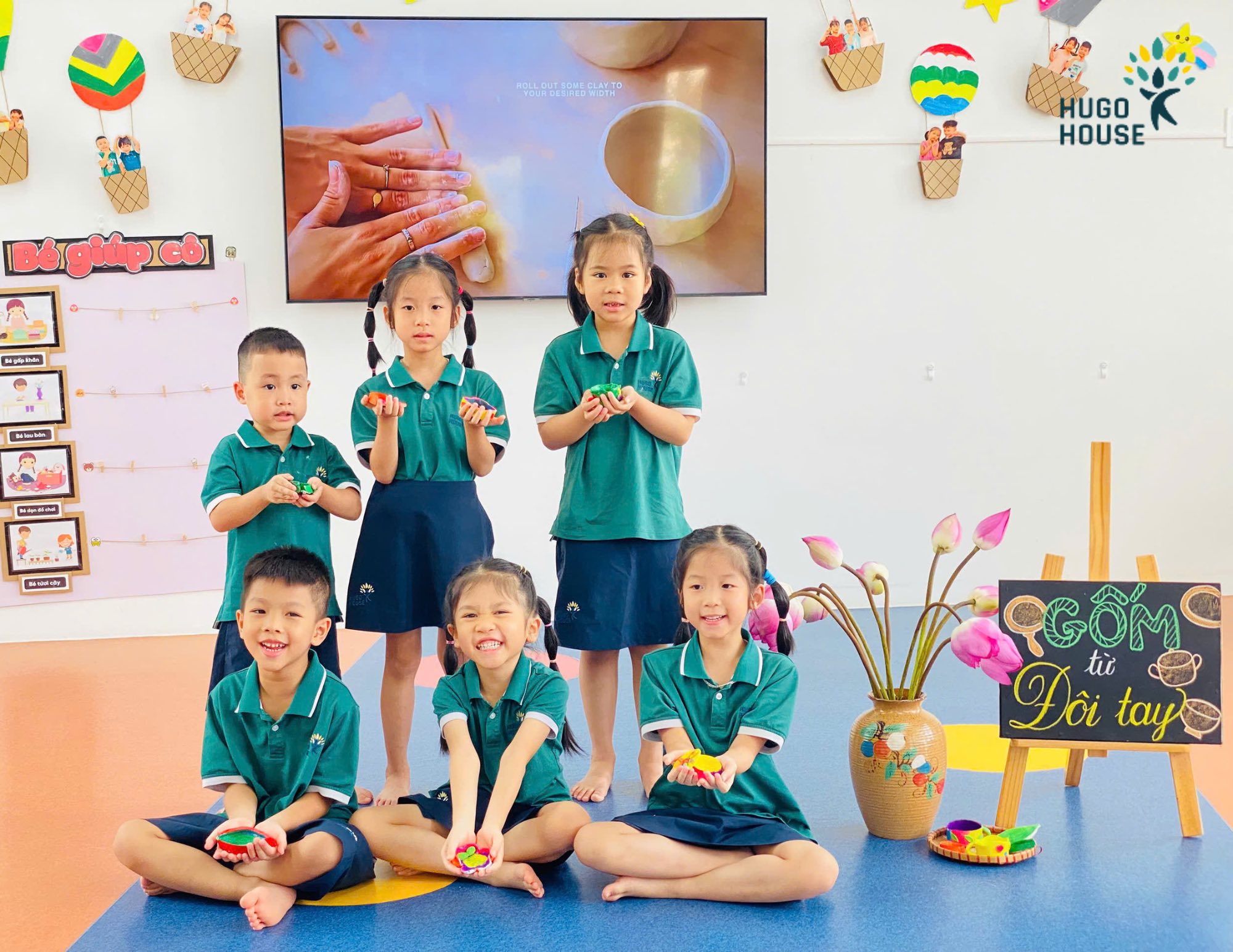 KHÉO TAY NẶN GỐM – SÁNG TẠO HỌA TIẾT