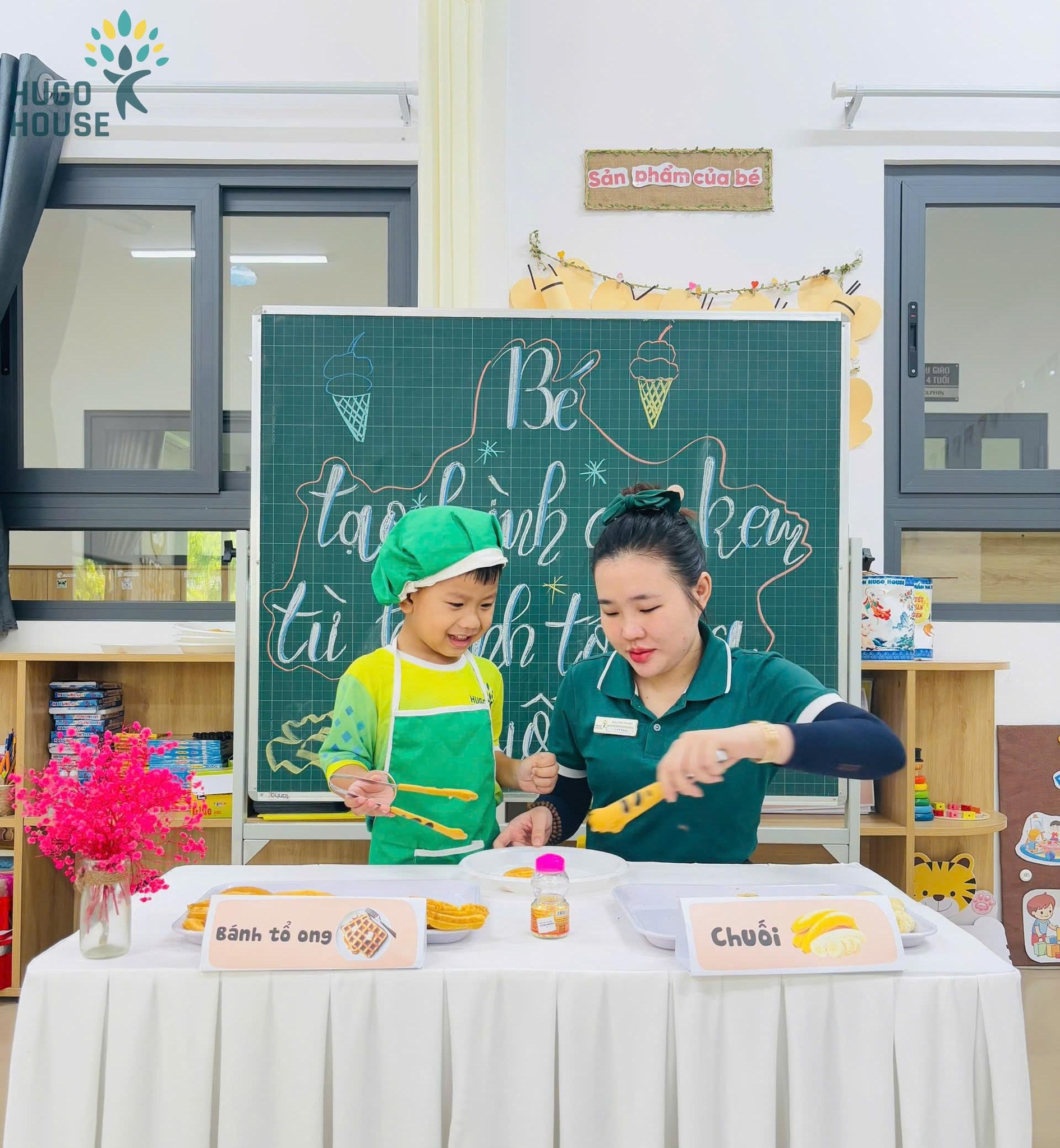 BÉ KHÉO TAY TẠO HÌNH QUE KEM NGỌT NGÀO