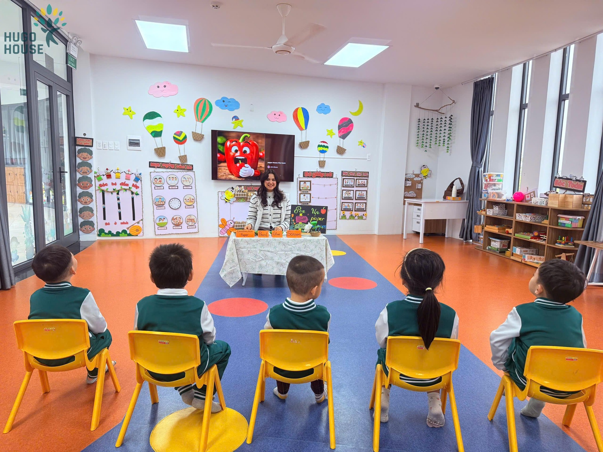 POP UP PAPER PEPPERS - TRÁI ỚT SẮC MÀU