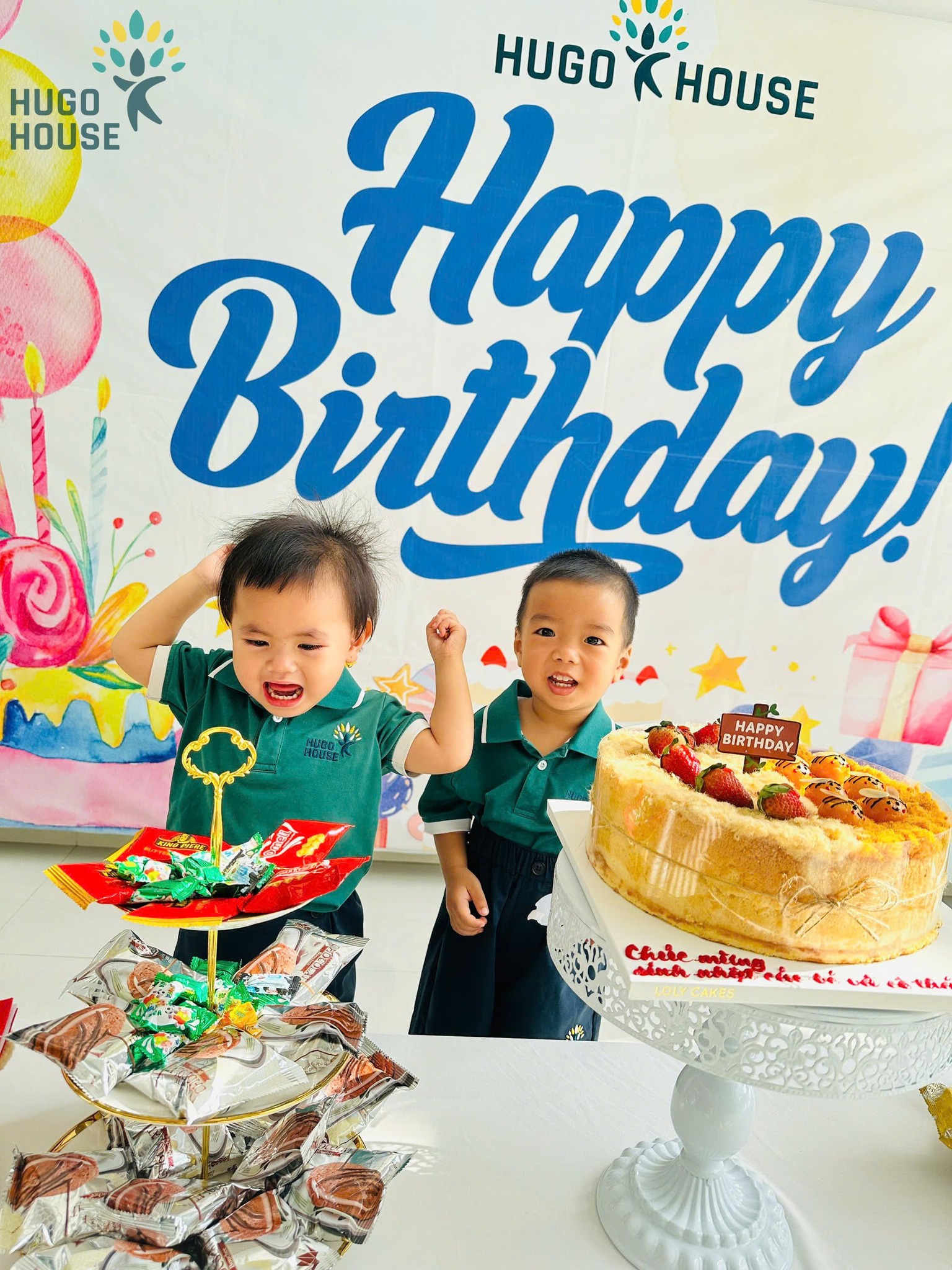SINH NHẬT ẤM ÁP CỦA CÁC BÉ HUGO HOUSE