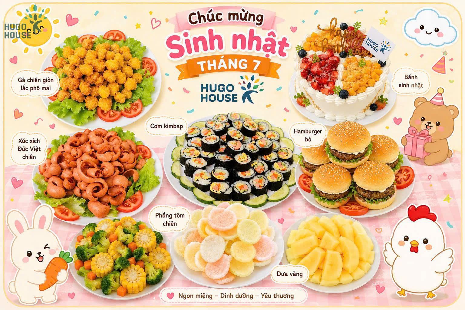 SINH NHẬT THÁNG 07 – NHỮNG NỤ CƯỜI NHỎ XINH