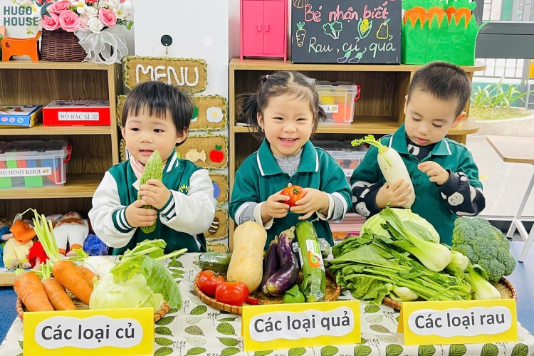 BÉ YÊU RAU XANH TỪ NHỮNG BÀI HỌC NHỎ