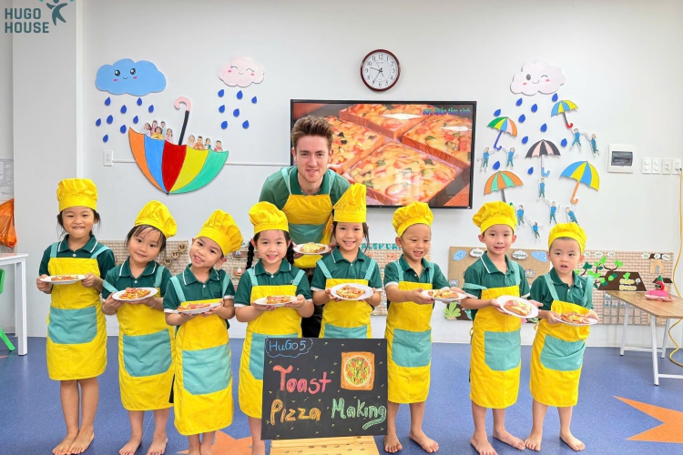 TOAST PIZZA MAKING - TIẾNG ANH VUI MỖI NGÀY